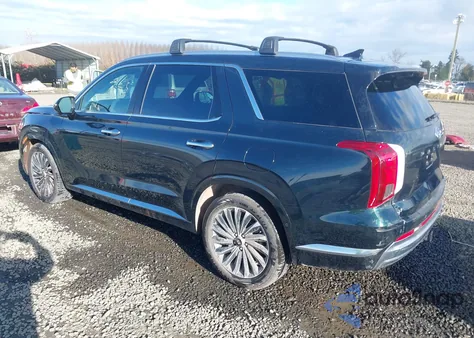 2025 Hyundai Palisade Calligraphy из США, поврежденный, VIN KM8R7DGE3SU856735